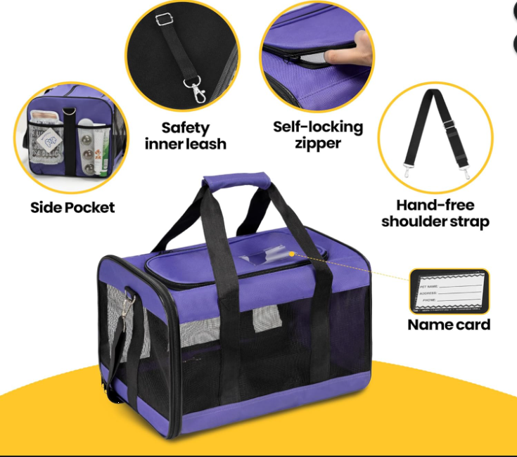 Airline Approved Soft Pet Carrier Bag