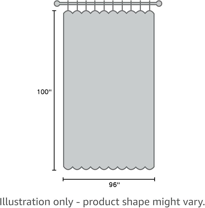 H.VERSAILTEX Linen Blackout Curtains Durable Thick Textured Linen Look 100% Blackout Patio Door Curtain Anti Rust Grommet Extra Wide Sliding Door Curtain Panel, W100 x L96 inch - Teal