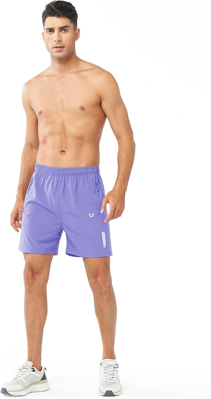 NORTHYARD Men's Athletic Running Shorts Quick Dry Workout Shorts 7"/ 5"/ 9" Lightweight Sports Gym Basketball Tennis Hiking