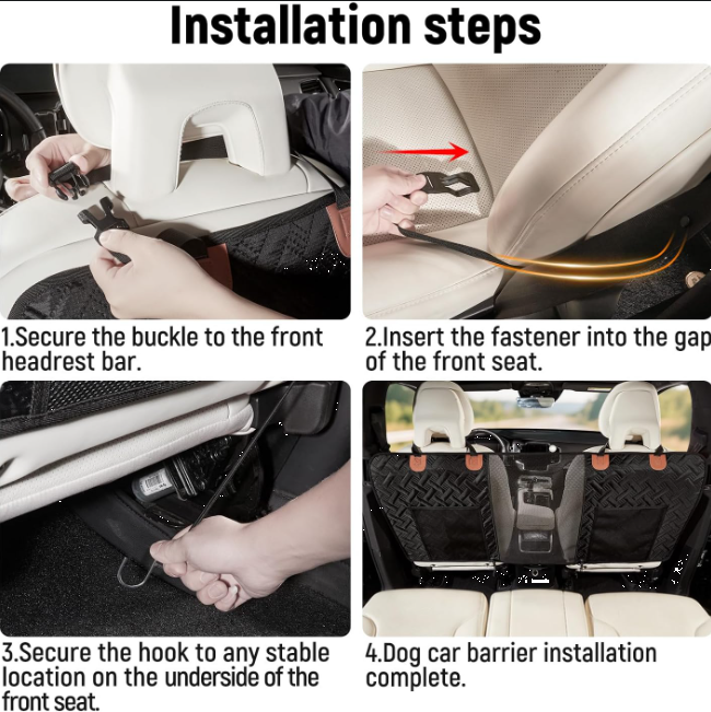 Waterproof Dog Car Barrier for SUVs