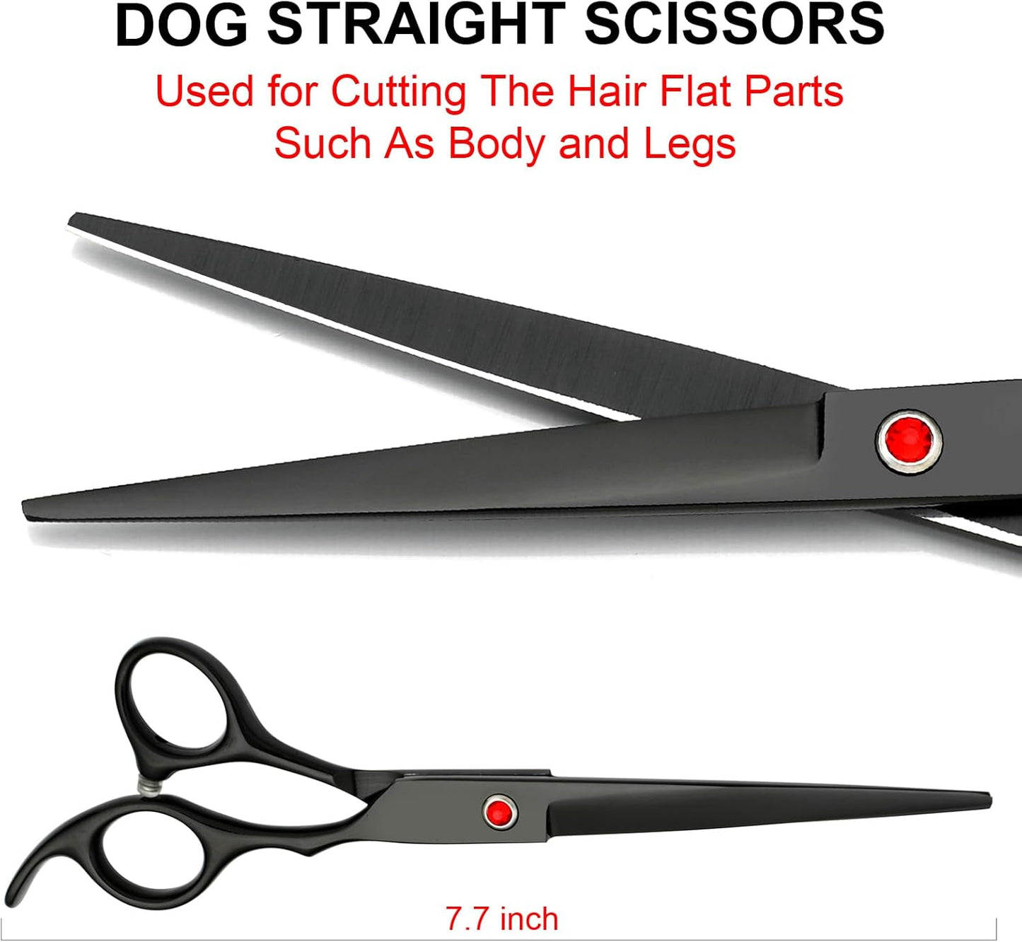 Professional Pet Grooming Scissors Kit