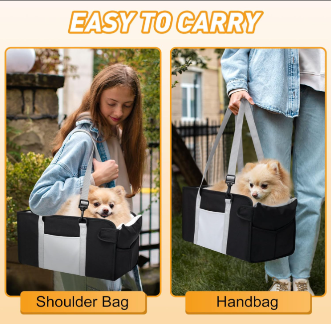 Portable Pet Booster Car Seat ππΆ