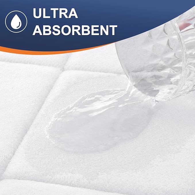 OLANLY Memory Foam Bath Mat 47x17, Ultra Soft and Absorbent Bathroom Rugs, Machine Washable, Comfortable Bath Carpet for Bathroom Floor, Tub and Shower, White