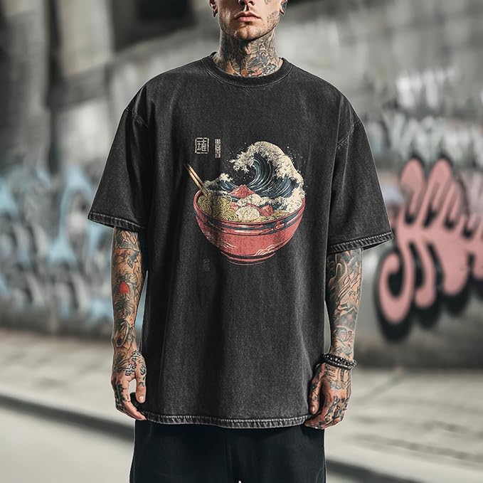 Mens Dragon Grpahic T-Shirts Short Sleeve 100% Cotton Crewneck Big and Tall Outdoor Summer Quick Dry Undershirts