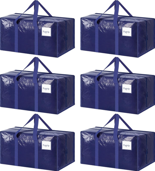 Heavy Duty Moving & Storage Bags (6-Pack)