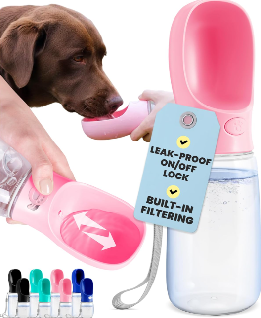 Portable Leak-Proof Dog Water Bottle