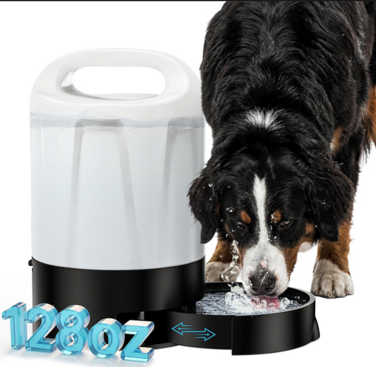 Portable Gravity Dog Water Dispenser 128oz
