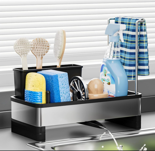 Stainless Steel Sink Caddy Organizer
