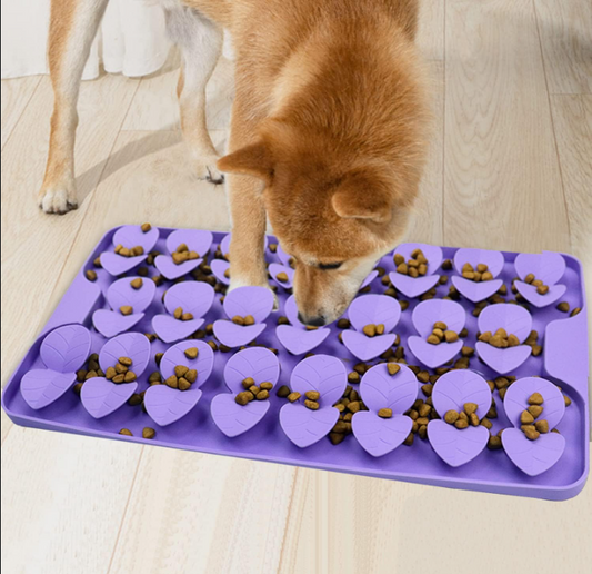 Silicone Slow Feeder Snuffle Mat for Dogs