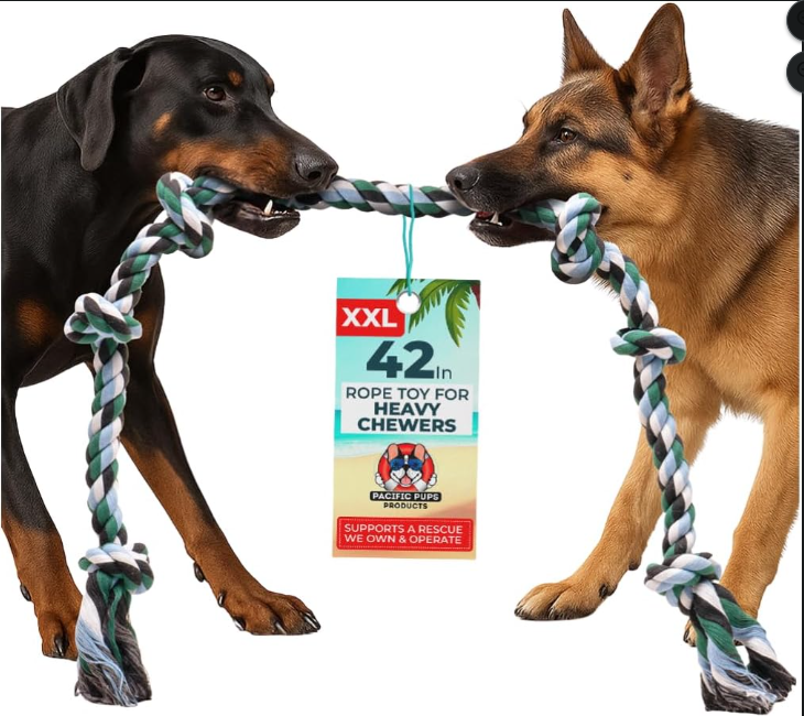 XXL Rope Tug Toy for Large and Aggressive Chewers