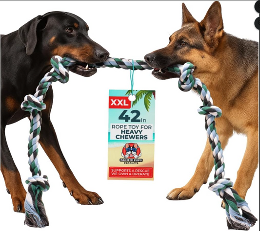 XXL Rope Tug Toy for Large and Aggressive Chewers