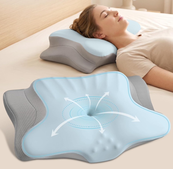 Ergonomic Cervical Neck Pillow