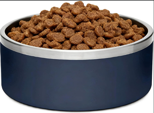 Stainless Steel Pet Bowl with Non-Slip Base for Cats & Dogs