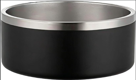Stainless Steel Pet Bowl with Non-Slip Base