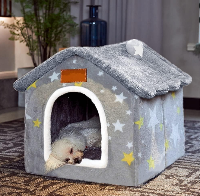 Cozy Indoor Pet House Bed
