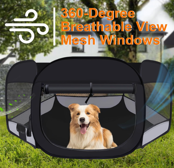 Foldable Portable Pet Playpen