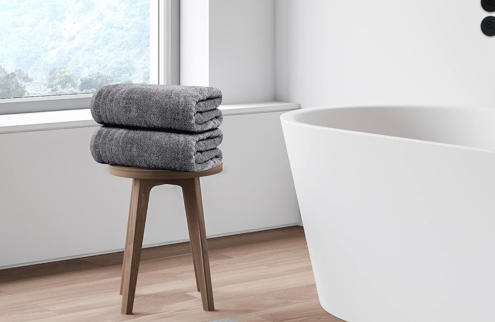 Extra Large Cotton Bath Towels Set (4-Pack)
