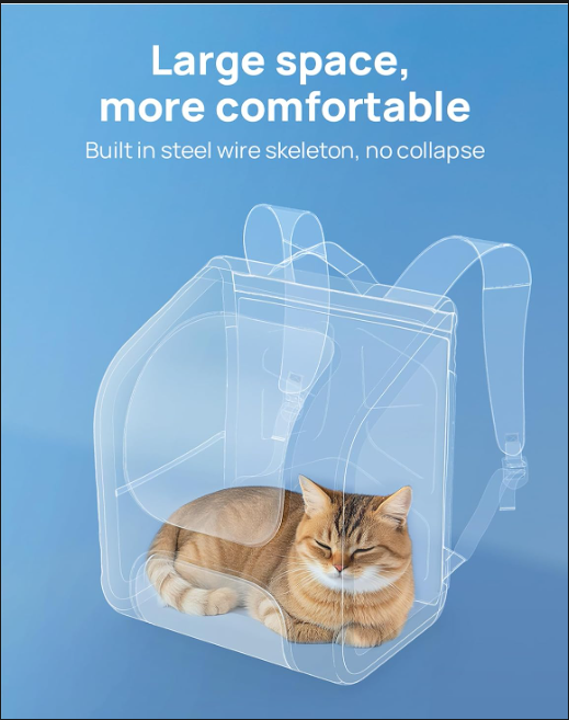 Portable Pet Bubble Backpack Carrier 🎒🐱