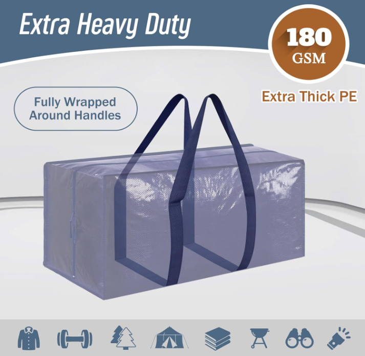 Heavy Duty Moving & Storage Bags (6-Pack)