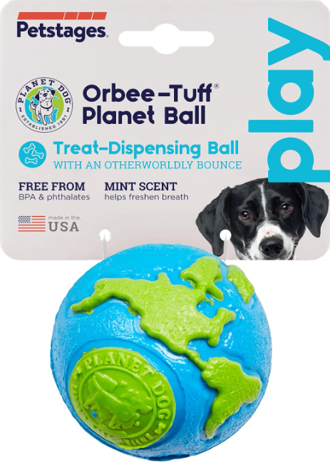 Interactive Treat Dispensing Dog Ball Toy