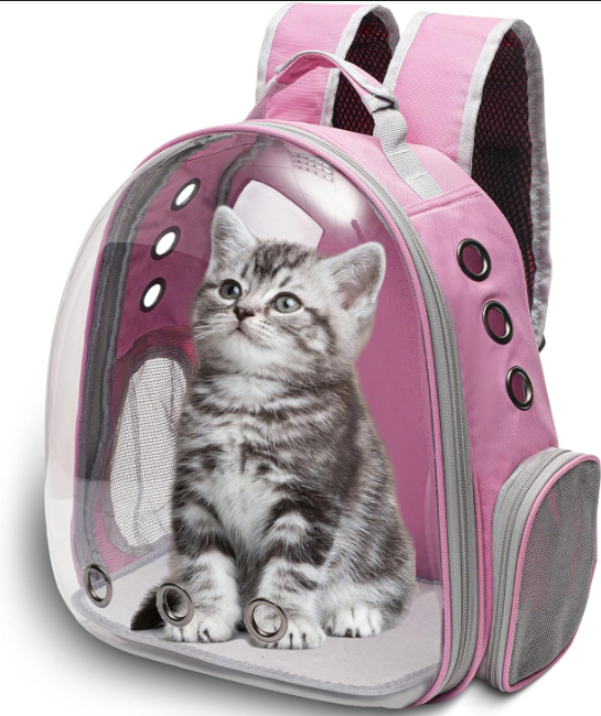 Portable Bubble Pet Carrier Backpack 🎒🐱