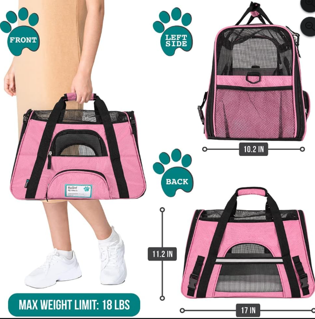 Airline Approved Soft-Sided Pet Carrier