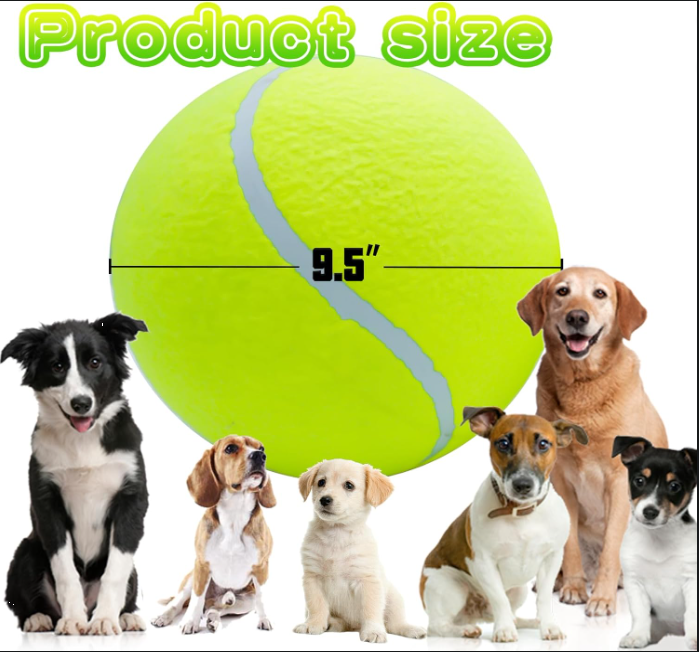 Giant Tennis Ball Toy for Dogs