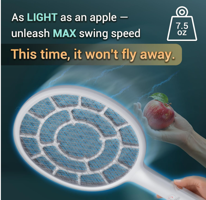 Electric Fly Swatter Bug Zapper
