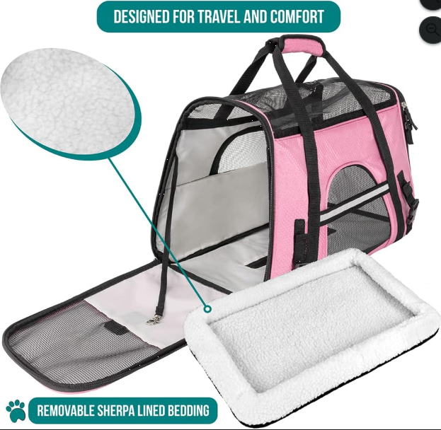 Airline Approved Soft-Sided Pet Carrier