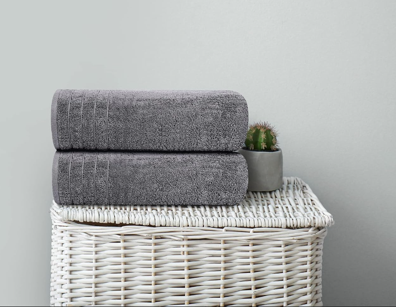 Extra Large Cotton Bath Towels Set (4-Pack)