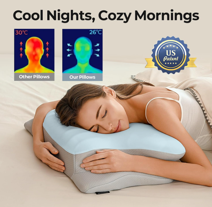 Ergonomic Cervical Neck Pillow