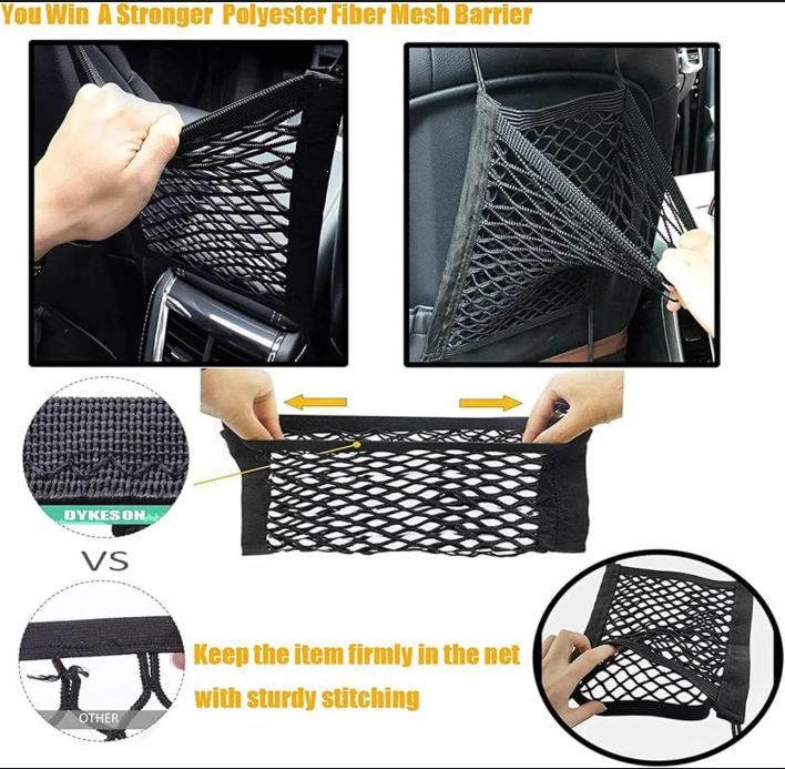 Pet Car Safety Net Barrier 🚗🐶