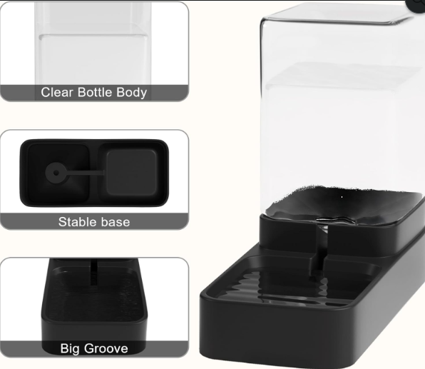 Automatic Pet Feeder & Water Dispenser Set for Cats and Dogs