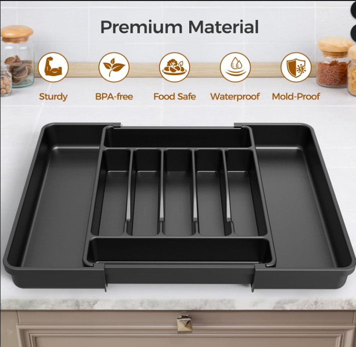 Expandable Kitchen Drawer Organizer