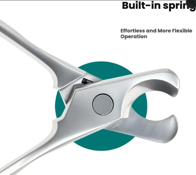 Heavy Duty Stainless Steel Pet Nail Clippers for Dogs & Cats