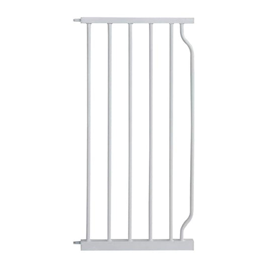 ALLAIBB Extra Wide Pressure Mounted Baby Gate Walk Through Child Kids Safety Toddler Tension White Long Large Pet Dog Gates with Extension for doorways Kitchen and Living Room (14.17"/36cm)