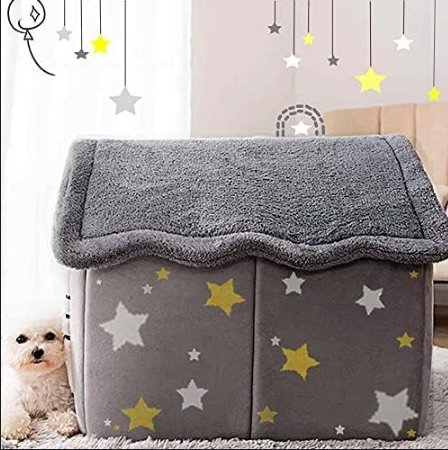 Cozy Indoor Pet House Bed