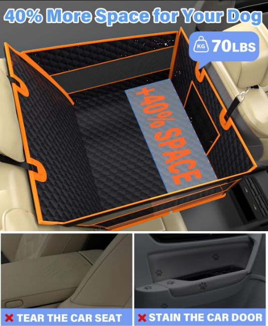 Waterproof Dog Car Seat Cover for SUVs