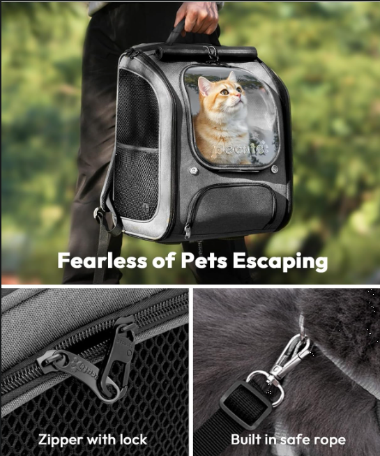 Portable Pet Bubble Backpack Carrier 🎒🐱