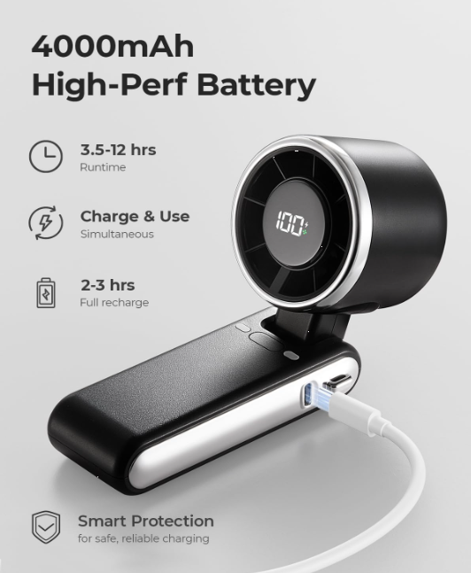 Portable Turbo Handheld Fan