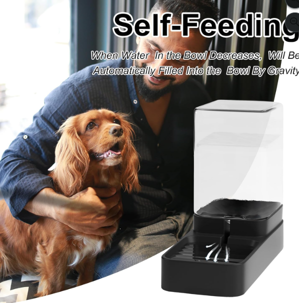 Automatic Pet Feeder & Water Dispenser Set for Cats and Dogs
