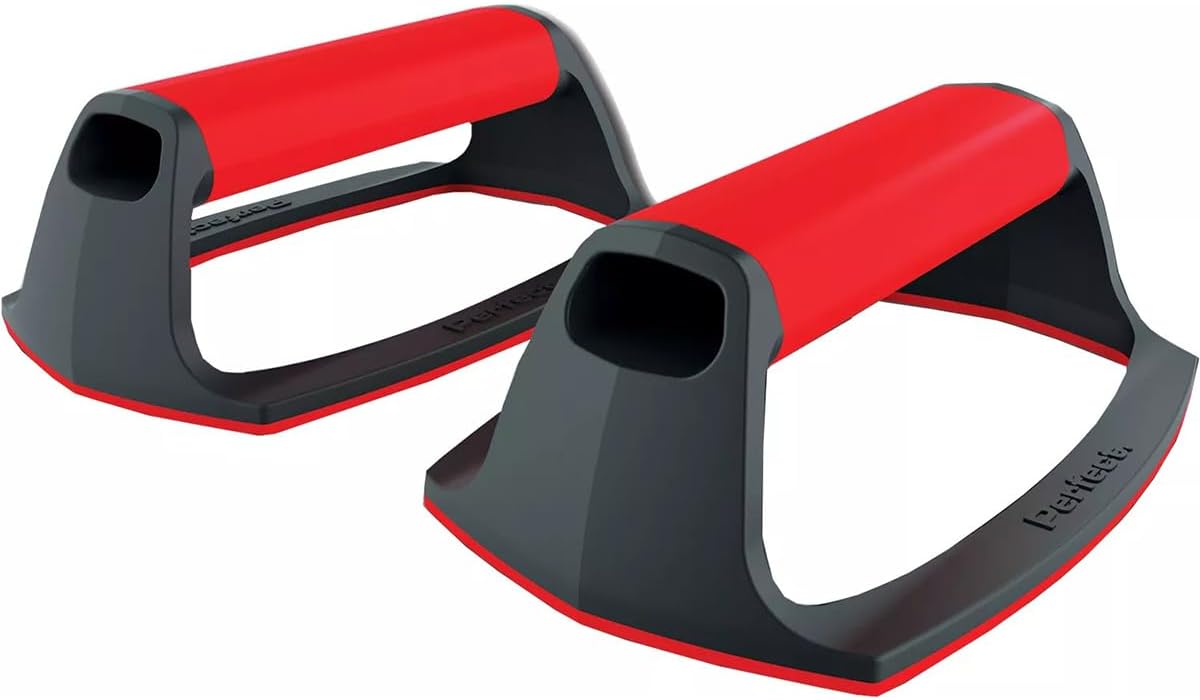 Perfect Fitness Push Up Stands – Non-Slip Strength Training Bars
