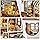 DIY Miniature House Kit,Pet Shop Dollhouse Miniature Kit with LED & Furniture,Mini Diorama House Building Kit for Adults Teens,3D Wooden Crafts Tiny House Mini Model Kit,Home Decor Birthday Gifts