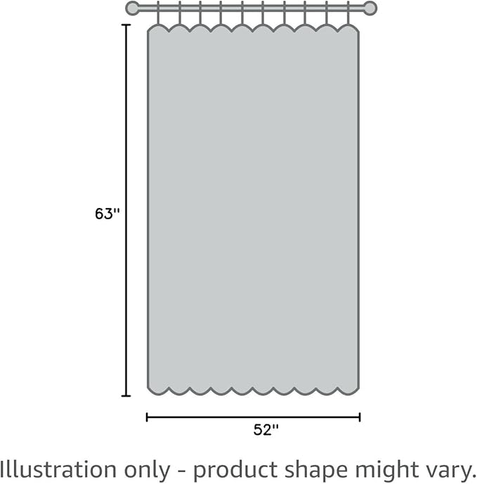 H.VERSAILTEX 100% Blackout Curtains for Bedroom Thermal Insulated Linen Textured Curtains Heat and Full Light Blocking Drapes Living Room Curtains 2 Panel Sets, Glacier Gray, 52x63 Inch