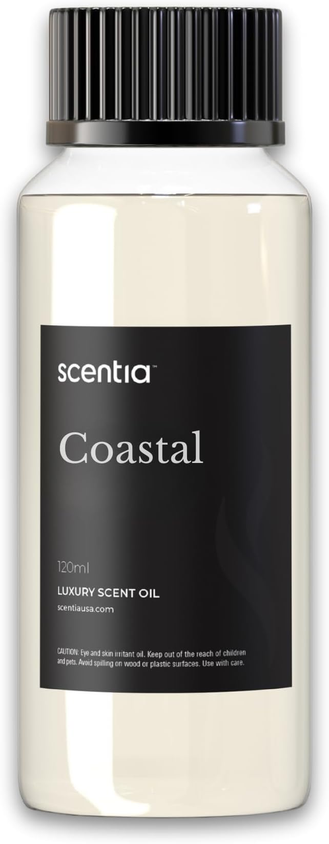 Scentia Hotel Diffuser Oil Inspired by 5-Star Hotel Scent - 120 mL 4.06 fl oz - Essential Oil Blend Botanical Jasmine, Bergamot & Fresh Notes for Aromatherapy Diffusers - Coastal, Christmas Gift