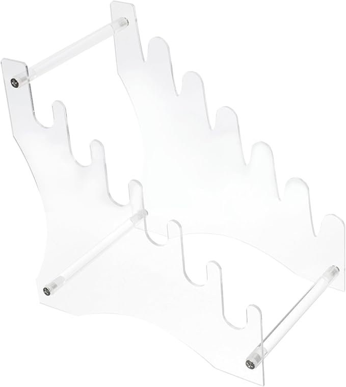 Clear Acrylic Kitchen Tool Holder Rack for Knife & Utensils