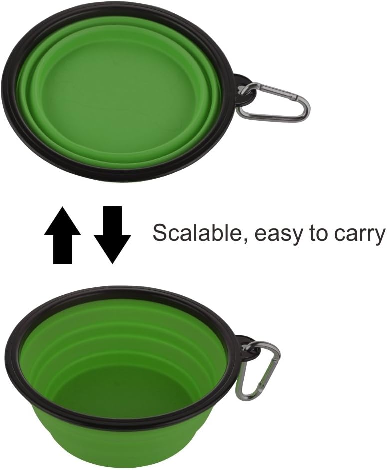Collapsible Dog Travel Bowl (Portable & Foldable Water Bowl)