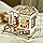 DIY Miniature House Kit,Pet Shop Dollhouse Miniature Kit with LED & Furniture,Mini Diorama House Building Kit for Adults Teens,3D Wooden Crafts Tiny House Mini Model Kit,Home Decor Birthday Gifts