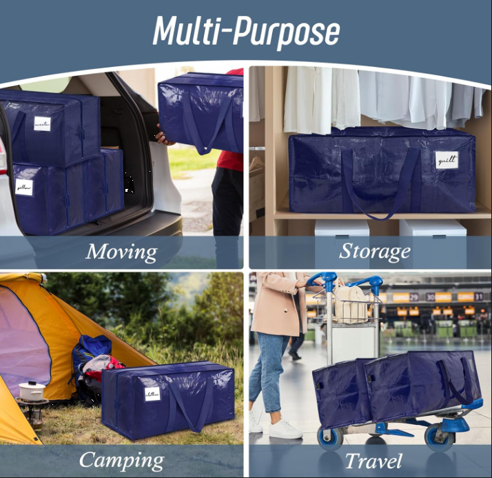 Heavy Duty Moving & Storage Bags (6-Pack)