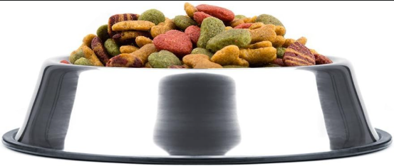 Stainless Steel Dog Bowl with Non-Slip Rubber Base